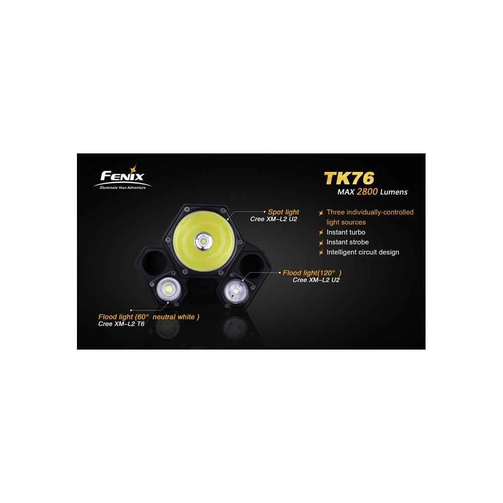 FENIX TK76 - 2800 LUMEN - TORCIA A LED - immagine 4